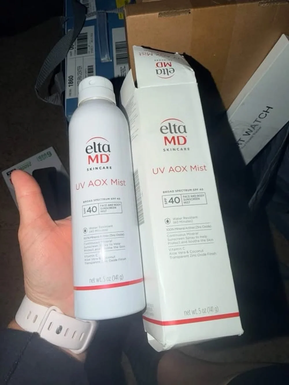 EltaMD UV AOX Mist Mineral Sunscreen Spray SPF 40